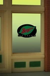Miller Engineering 8810 Ho/o Breyers Ice Cream Flashing Neon Window Sign. Fixed Price $14.99.