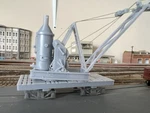 ON30 Scale Steam Donkey Crane Car. Fixed Price $55.00.