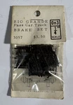 Grandt Line 3057 Rio Grande Pass Car Truck Brake Set ON3 1/4 Scale Nos. Fixed Price $21.95.