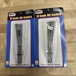 Scale Snap Track Atlas Code 80 #2752/2753 Switch Turnout Set Left Right C6C. Fixed Price $20.00.