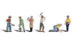 New Woodland Scale Track Worker Train Figures A2148. Fixed Price $19.78.