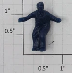 Lionel 3464-17 Blue Unpainted Operating Boxcar Figure W/ Arms Out (12). Fixed Price $16.80.