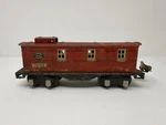 Lionel 027-GAUGE 1682 Pre-war All Metal Rr Lines Cupula Caboose Red. Fixed Price $19.95.