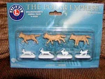 Lionel 6-24252 The Polar Express Animal Pack Wolves Rabbits Mib New 7 Pieces. Fixed Price $23.00.