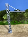 Scale Catenary Pole Single Overhead Power Line Holder For Model Trains. Fixed Price $22.99.