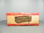 Scale Vintage Plasticville DH-2 Hardware And Pharmacy Complete, Unbroken. Fixed Price $12.95.