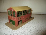 Brick Engine Shed Two Story W/ Windows N-scale Plastic Model Train Scenery. Fixed Price $8.99.