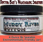 Muddy River Bottom Weathering SOLUTION-4OZ Doctor Ben Scale Consortium *new*. Fixed Price $9.78.