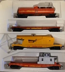 Ho Gauge 1:87 Scale Ahm/rivarossi 4 Piece Fox Set Firefighters Origin Box. Fixed Price $25.00.