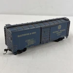 Ho Baltimore & Ohio Railway Express Agency Box Car #1907 Painted Metal Wheels. Fixed Price $19.99.