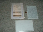 Microscale Decals Gauge 48-182 Via Rail Canada Car Names Passenger Sh. F27. Fixed Price $10.99.