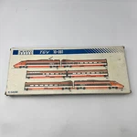 Kato 10-091 Tgv Orange Sncf 6-CAR Set Scale Model Train (incomplete 4 Cars). Fixed Price $228.00.