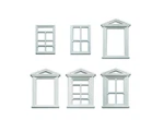 Window & Frames (8 Per Pack) Gauge Peco LK-756. Fixed Price $29.86.
