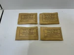 4-VINTAGE Lionel #480-25 Base Plate And Coupler Original Package W/instructions. Fixed Price $35.00.