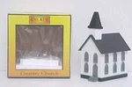 Mth 30-9002 Gauge White Country Church With Gray Roof & Shutters #5 Ln/box. Fixed Price $34.99.