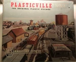 Rare Vintage 1958 Plasticville Railroad Center No 5608-498 & Gauge. Fixed Price $149.99.