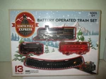 North Pole Express Battery-operated Train Set 13 Pieces Well Played Toys. Fixed Price $7.99.