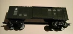Marx Army Car(not Inc)decals Usax 2858,TENDER, 234,USA 2130,US2236,US2246. Fixed Price $6.00.