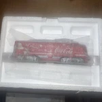 Coke Coca-cola Thru The Years Express Hawthorne Village Train Set Scale Nib. Fixed Price $400.00.