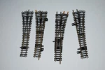 N Scale Atlas Code 80 Set Of Switches Left & Right C56740. Fixed Price $21.99.