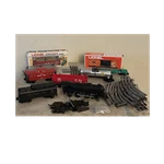 Vintage Lionel Gauge Model Train Lot Of 7 With Track And Joiners. Fixed Price $85.00.