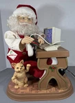 Vintage 1997 Telco Motion-ette Santa Line Animated Computer Cat W/box Video!. Fixed Price $69.87.