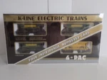K-line Trains K-6737A2 Kcc Classic Ore Car 4 Pac #K-673705-K-673708 Boxed Nib. Fixed Price $109.99.