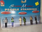 Life Like Scene Master Scale Standing People #1855. Fixed Price $8.99.