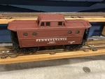 Lionel Postwar 6447 Guage Pennsylvania Porthole Caboose N5C. Fixed Price $550.00.