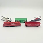 Vtg Coca-cola Express Limited #2 Ho Scale Set Coke 5 No Box Trax. Fixed Price $39.95.