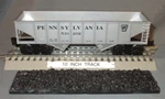K-line 531202 Pennsylvania Prr Bay Hopper W/remv. Coal Ld O/027 Ga Wks/ Lionel. Fixed Price $22.00.