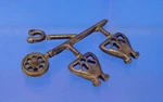 O/ON3/ON30 1/48 Brass Working 16" Logging Block Custom Chb Copies Read! Rare!. Fixed Price $14.95.