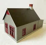 Mth Railking Work House #1 Maroon & Dark Gray #30-90250 Excellent. Fixed Price $27.00.