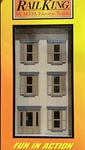 Mth 30-9079 3-STORY Tan Town House With Dark Trim Ln/box. Fixed Price $75.00.