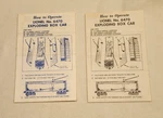 Lot Of 2 How Operate Lionel No. 6470 Exploding Box Car Pre-owned. Fixed Price $8.00.