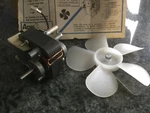 Acme Motors Inc 110 Volt Fan With Plastic 5 Blade 700 Series. Fixed Price $37.55.