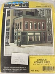 Woodland Scenics Carol's Corner Caf - Ho Scale Kit 11300. Fixed Price $25.00.