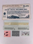 Champion Decals Ho Scale #BRH-60 Chicago & North Western Diesel Yellow Let. Fixed Price $5.09.