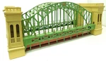 Used Mth 11-90001 Hellsgate Bridge Green/cream (no Box). Fixed Price $269.99.