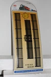 Model Power #6086 Black Iron Fence 4 Packages (plastic). Fixed Price $53.95.