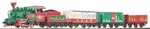 Piko 57081 Roadbed Christmas Ho Gauge Steam Starter Train Set. Fixed Price $151.60.