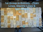 Authentic Vintage Walthers Decals Lot (some Flexcote) Ho Scale Railroad Model. Fixed Price $899.00.