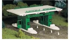 Bachmann 45601 O Scale Plasticville Turnpike Interchange Building Kit Hh. Fixed Price $29.99.