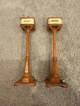 Lionel Prewar Postwar 57 Lamp Posts Tested And Working. Fixed Price $44.95.