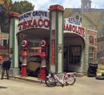 Bar Mills Scale Model Works 554 Gas Station Shady Grove Craftsman Kit. Fixed Price $74.99.