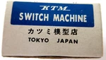 Ktm Switch Machine Twin Solenoid Type Lelf-locking Positive Action 6 Blades. Fixed Price $9.95.