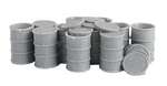 Bar Mills 04015 Scale 55-GALLON Drums W/open Tops Unpainted. Fixed Price $10.99.