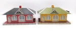 Marx Vintage Whistling Train Stations: 2979, 2959 Ex. Fixed Price $53.19.