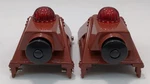 Lionel 6-2283 O/O27 Gauge Die-cast Illuminated Bumpers (set Of 2) Ex. Fixed Price $17.59.