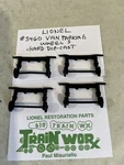 Lionel #3460 Van Parking Wheels - Hard Diecast Metal. Fixed Price $11.50.